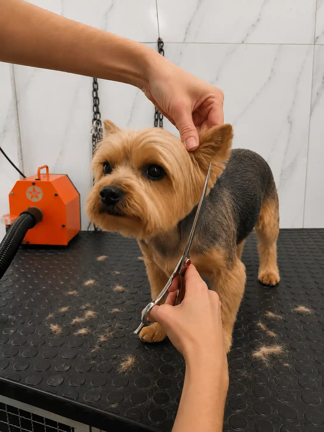 Cuidados e manutenção da pelagem do Yorkshire Terrier